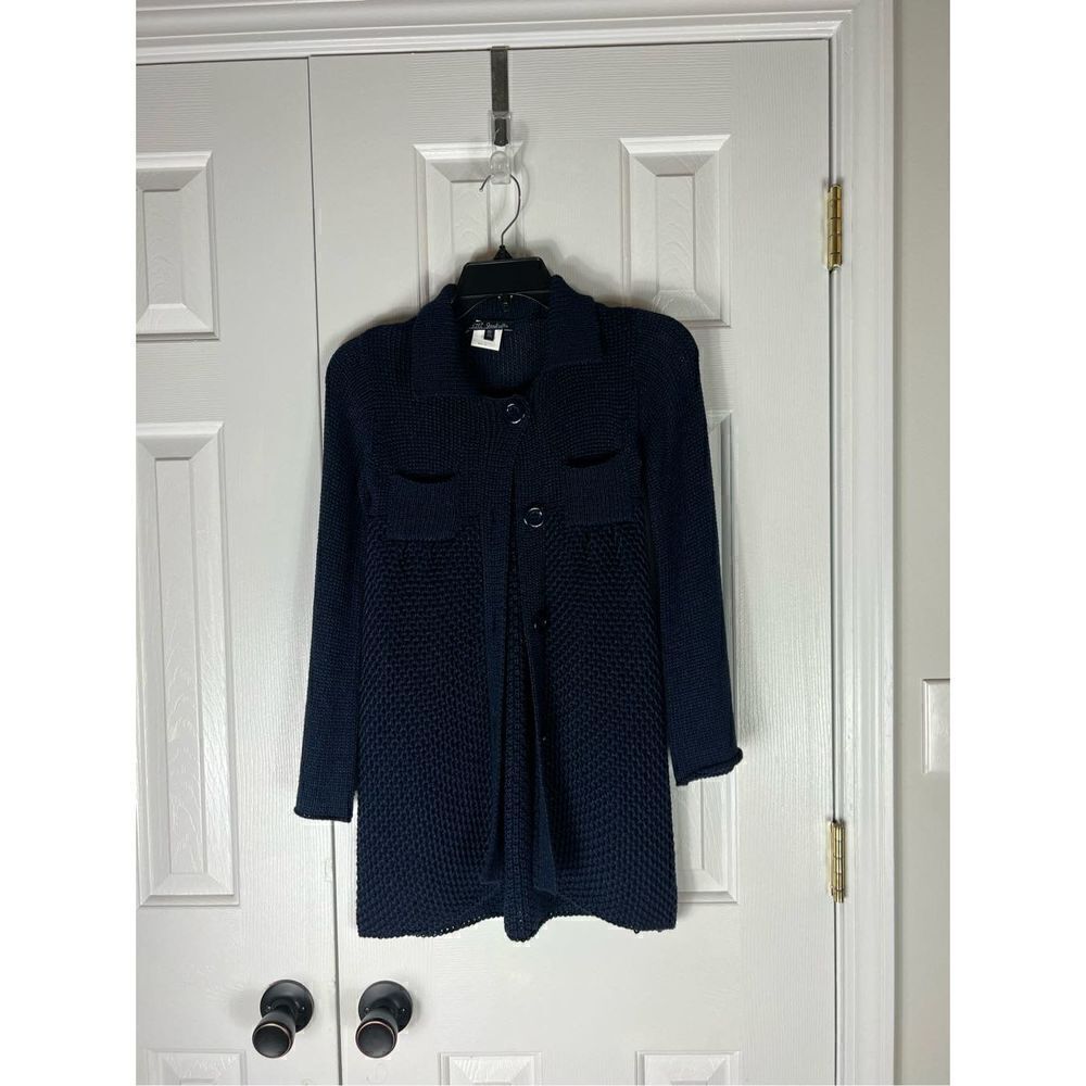 Lili Gaufrette Girls Navy Sweater Size 10